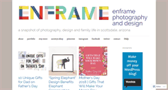 Desktop Screenshot of enframephotoblog.com